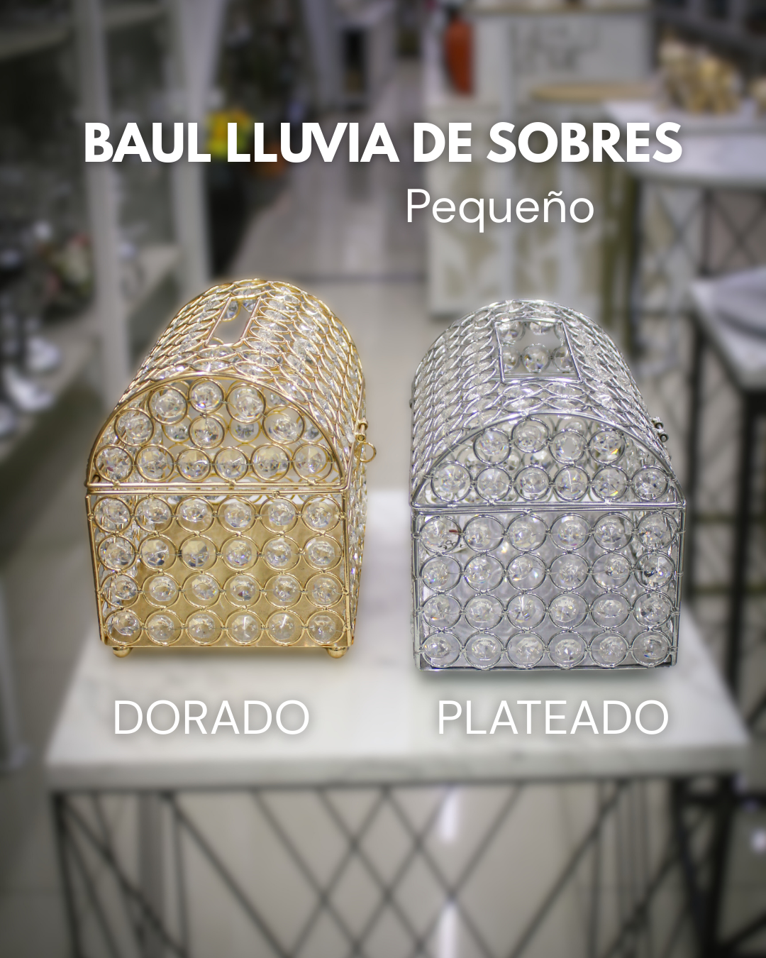 Baúl Lluvia De Sobres Pequeño