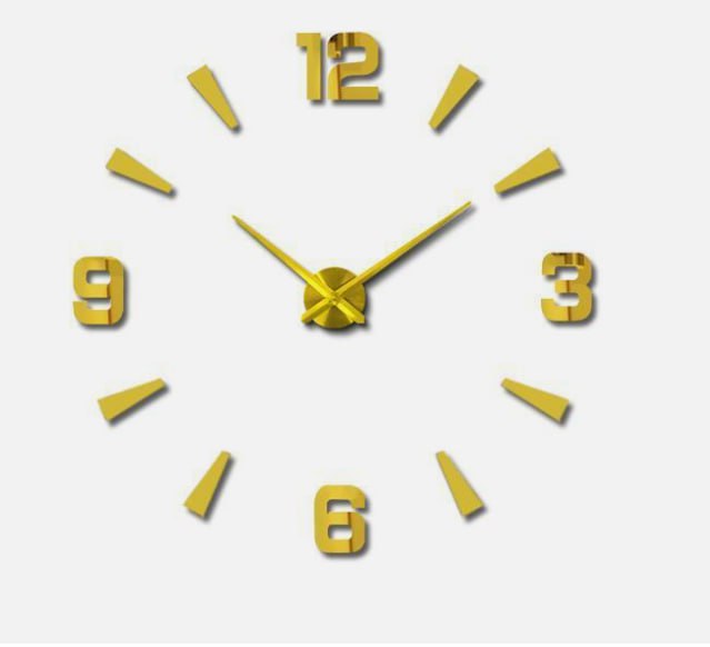 Reloj De Pared 3D Minimalista