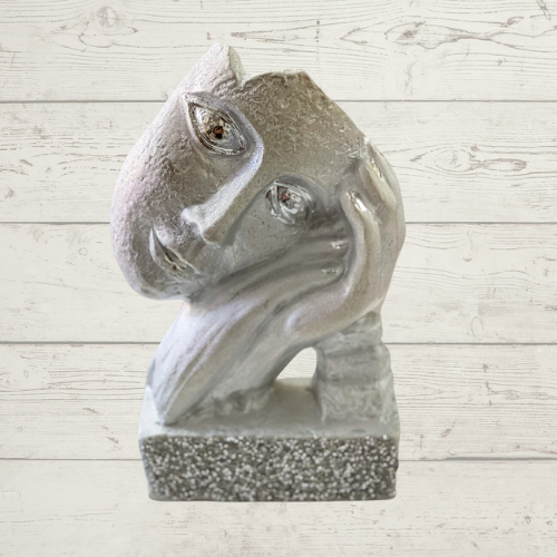 Rostro Decorativo En Porcelana