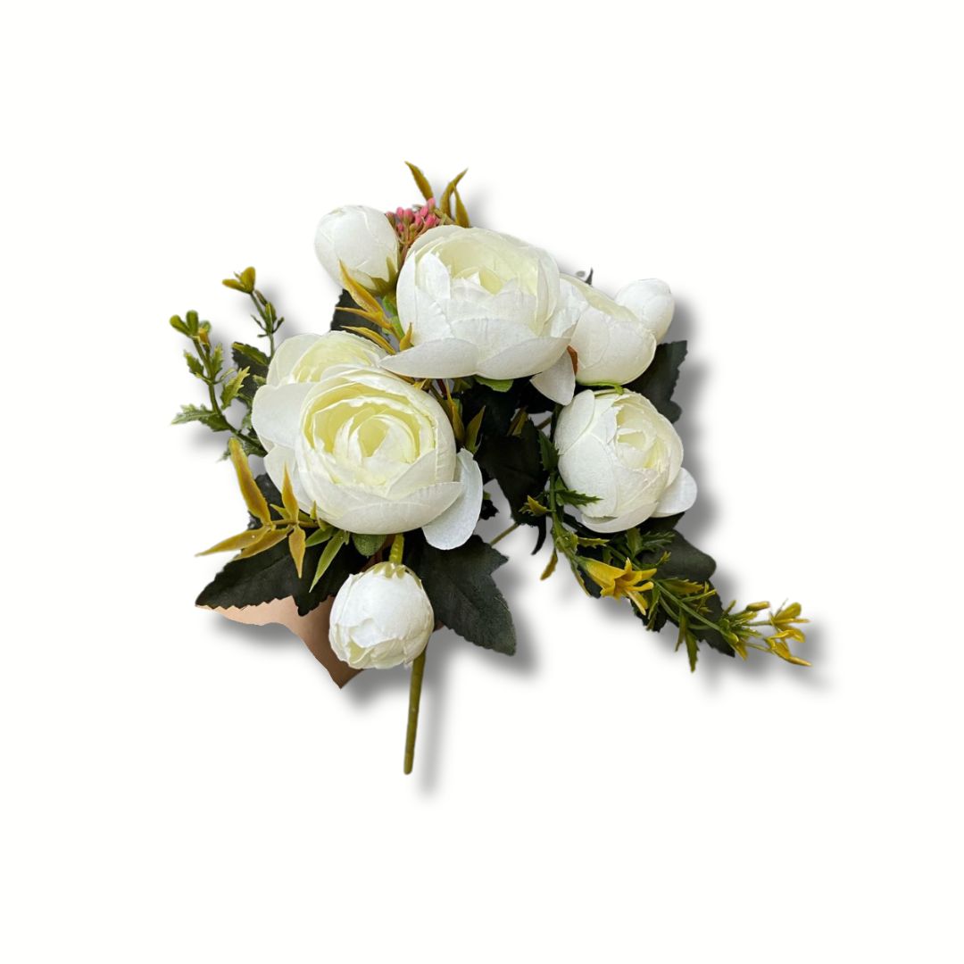Flor Artificial Rosas Pequeñas