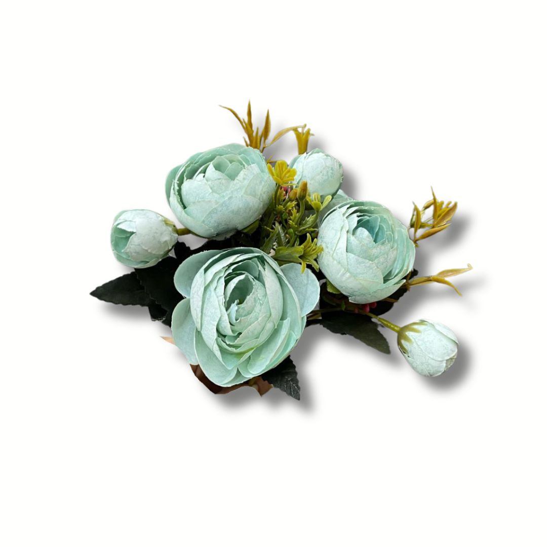 Flor Artificial Rosas Pequeñas