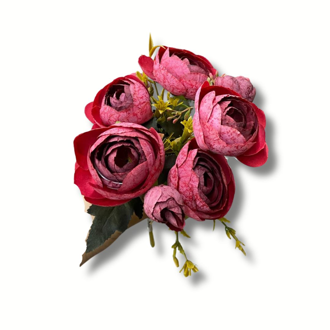 Flor Artificial Rosas Pequeñas