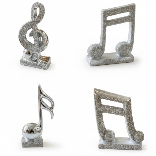 Notas Musicales Decorativas En Porcelana