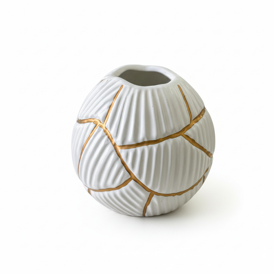 Florero Decorativo Elegante Vintage