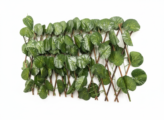 Malla con Hojas de Plantas Siteticas
