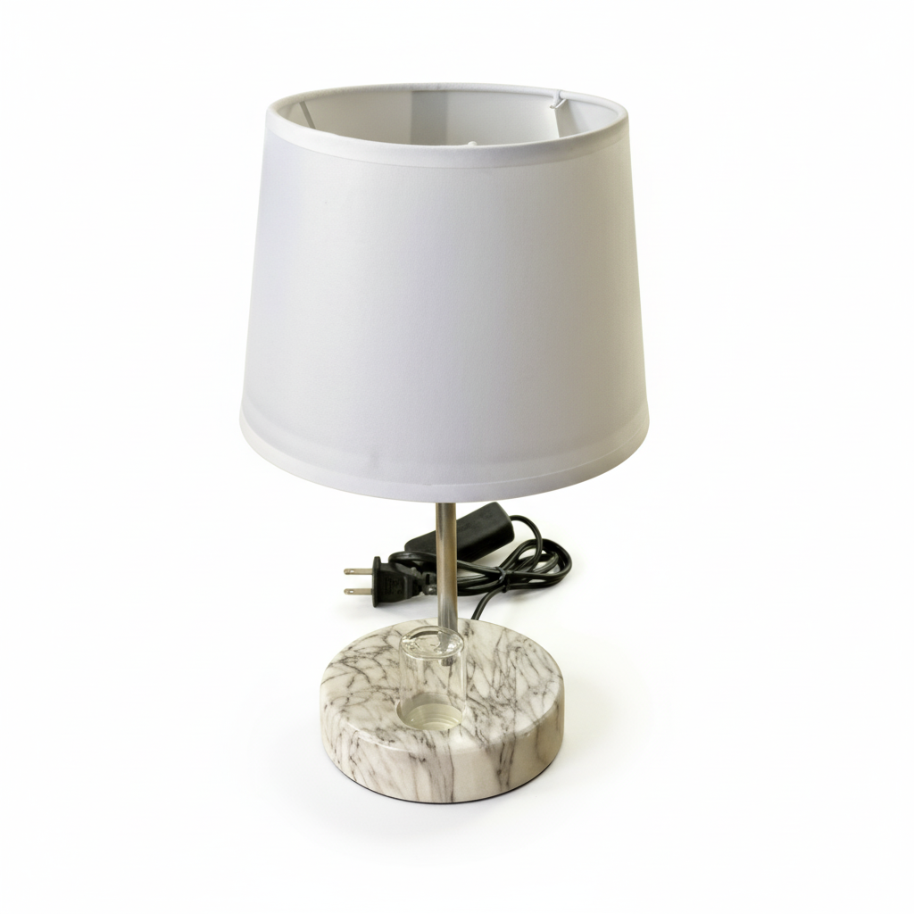 Lámpara de Nochero Efecto Mármol