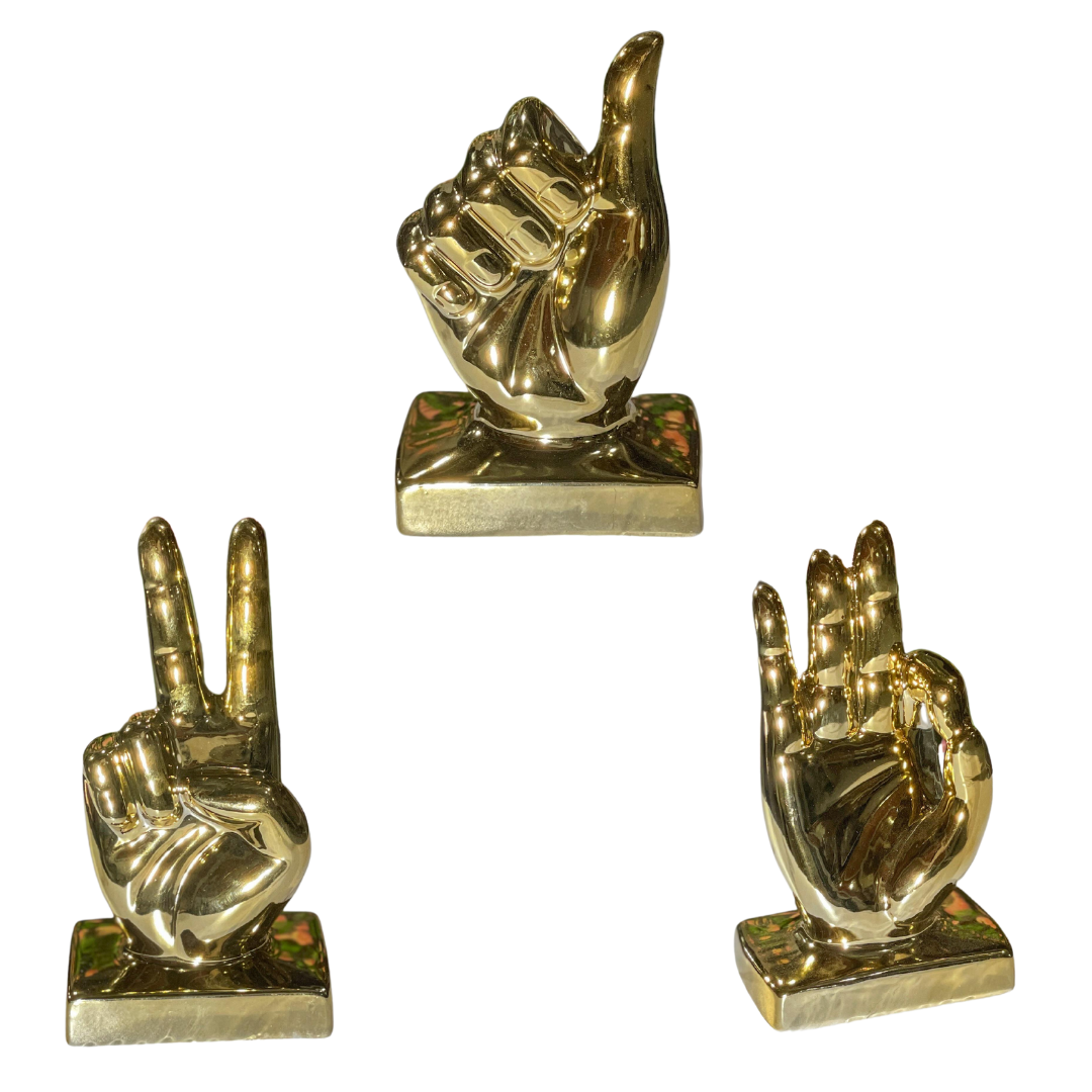 Figura Decorativa Manitos