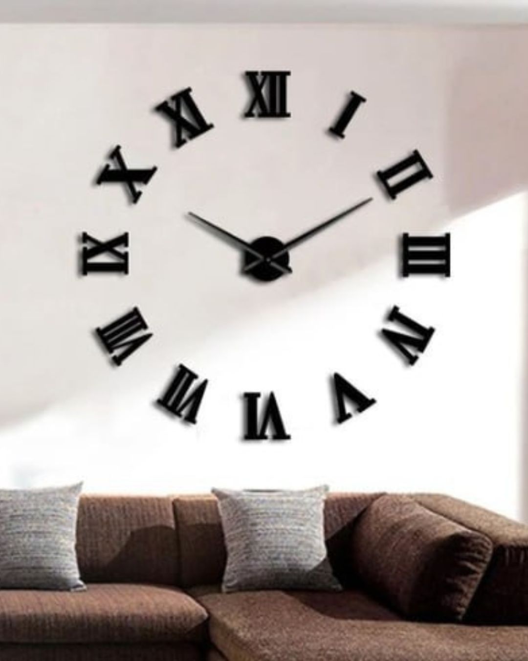 Reloj De Pared 3D Números Romanos