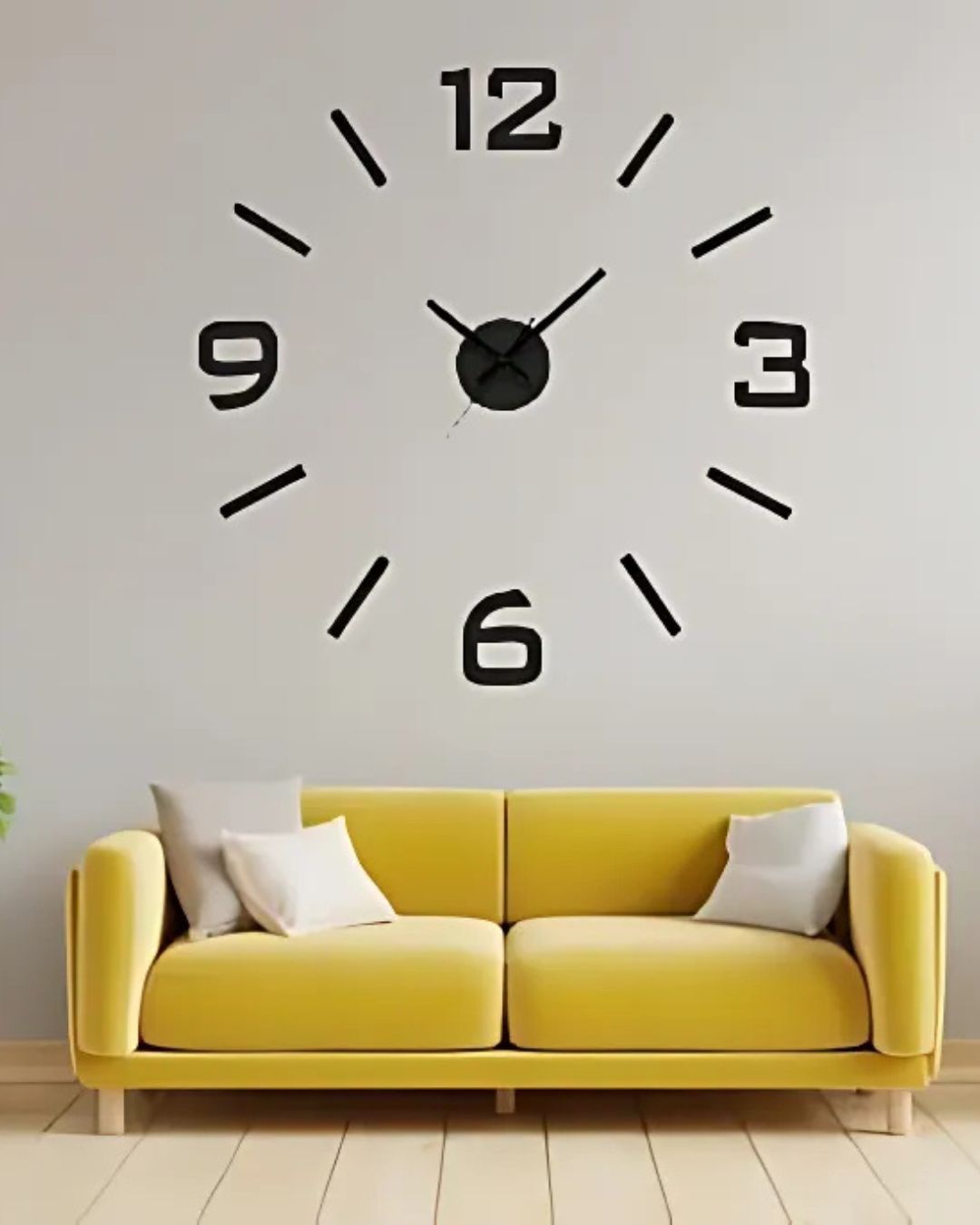 Reloj De Pared 3D Minimalista