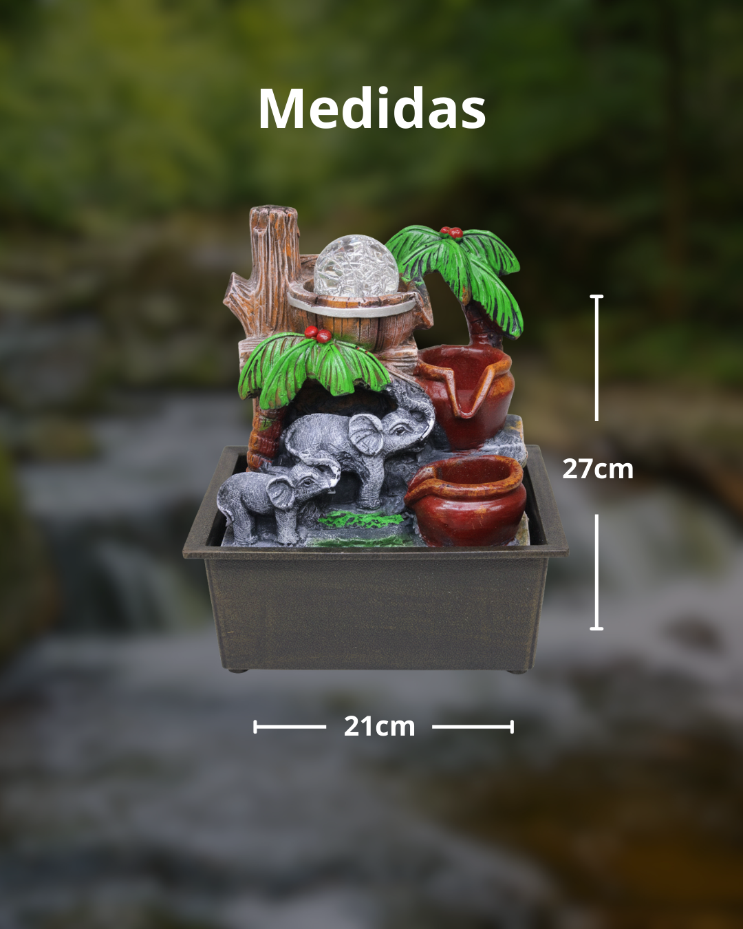 Fuente De Agua Decorativa 1973