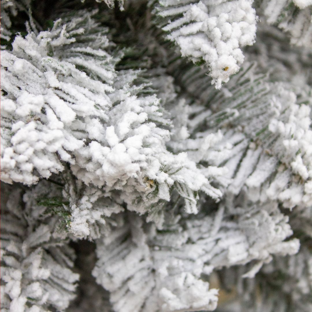 Arbol de navidad NEVADO VELA