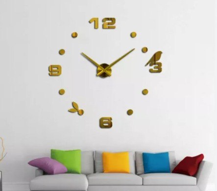 Reloj De Pared 3D Ave