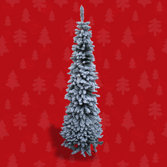 Arbol de navidad NEVADO VELA