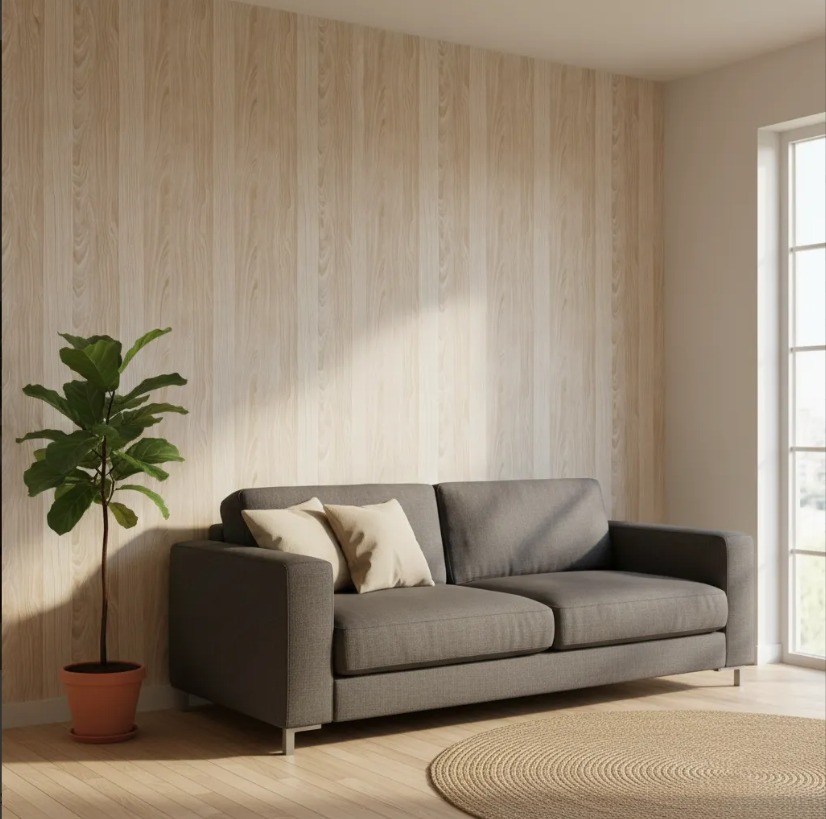 Papel Tapiz Autoadhesivo Madera
