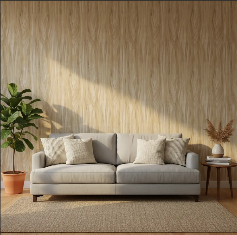 Papel Tapiz Autoadhesivo Madera Claro