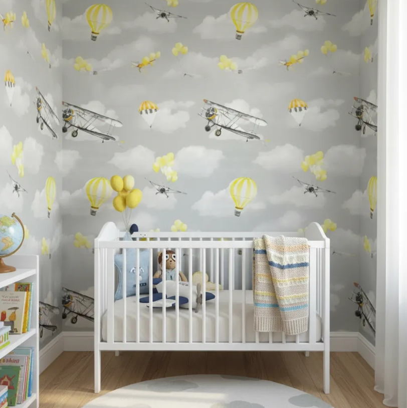 papel colgadura infantil 31