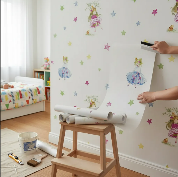 papel colgadura infantil 13