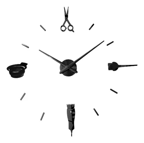 Reloj 3D Peluqueria