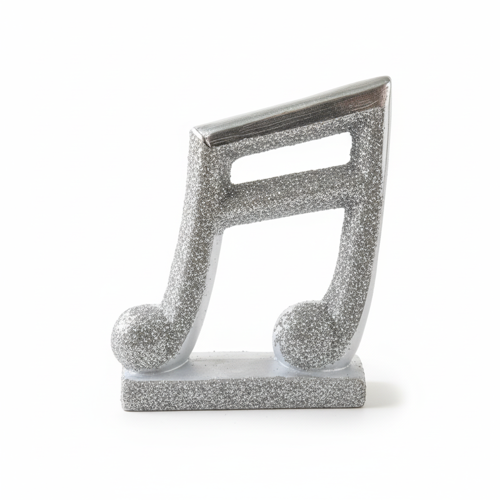 Notas Musicales Decorativas En Porcelana