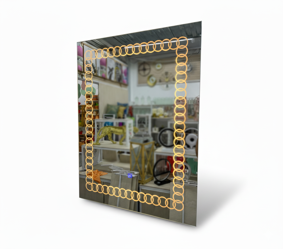 Espejo Decorativo Con Luz LED