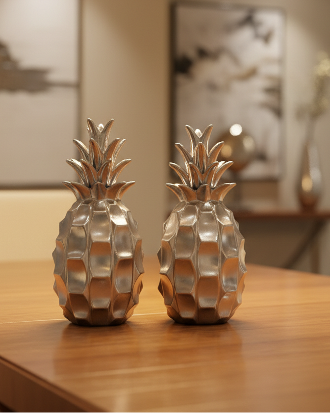 Duo de Piñas Decorativas – DekoHome