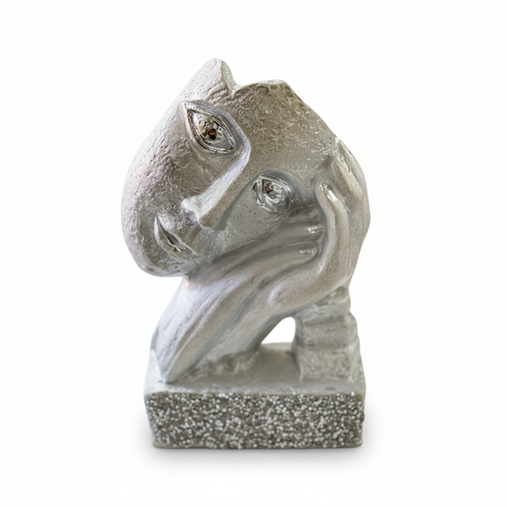 Rostro Decorativo En Porcelana