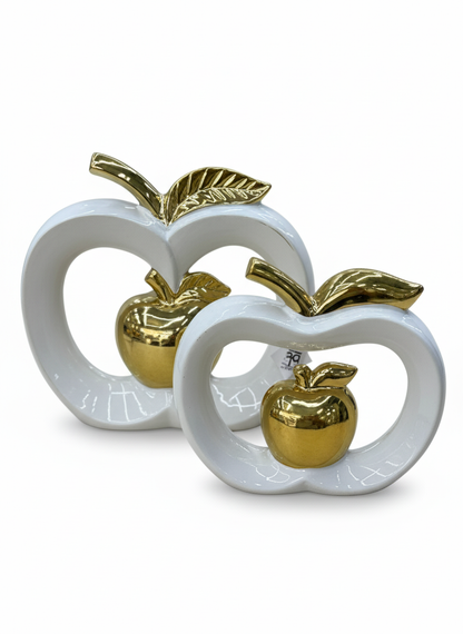 Dúo de Manzanas Decorativas