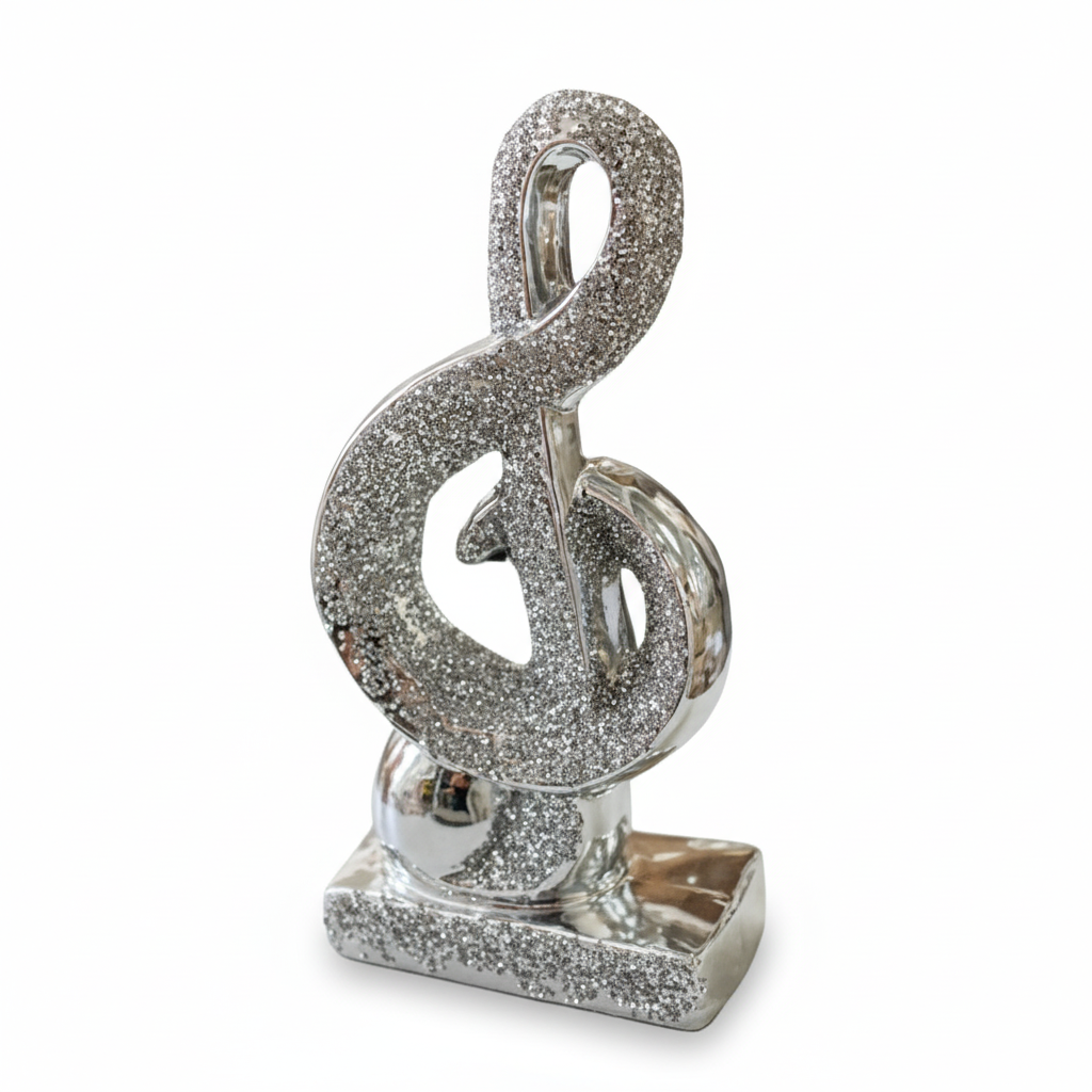 Notas Musicales Decorativas En Porcelana
