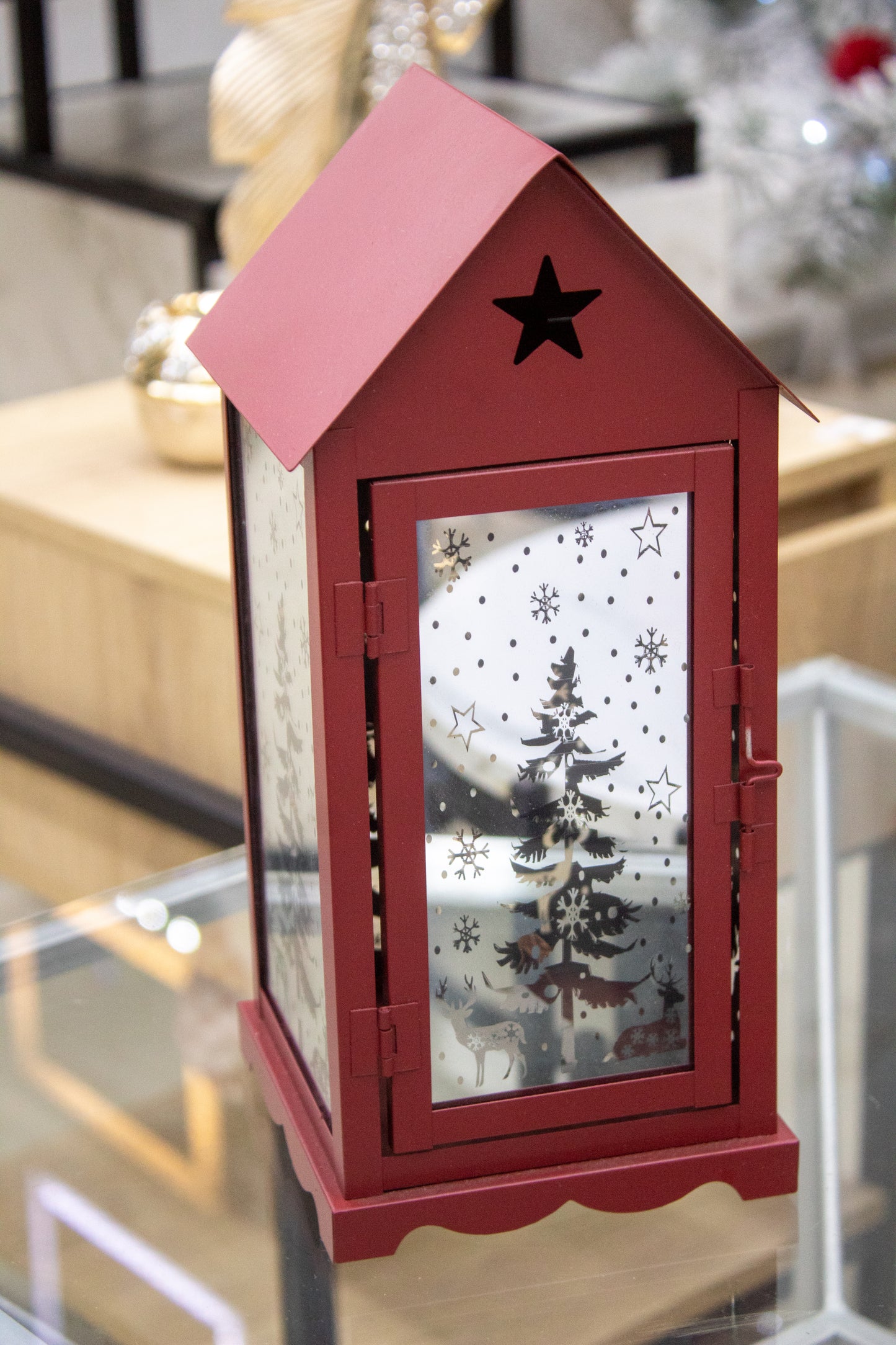 Farol Rojo Navideño