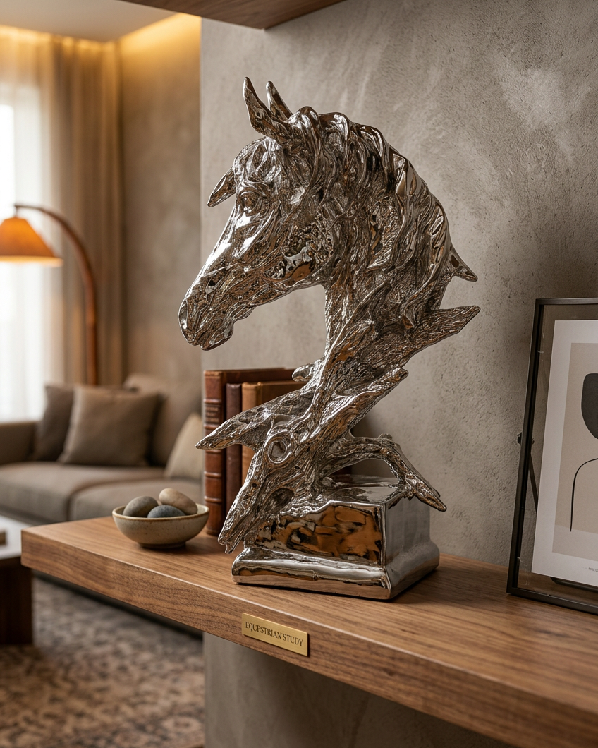 Cabeza de Caballo Decorativa AG-05