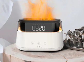 Humidificador Con Reloj Despertador Decorativo KP-HP618